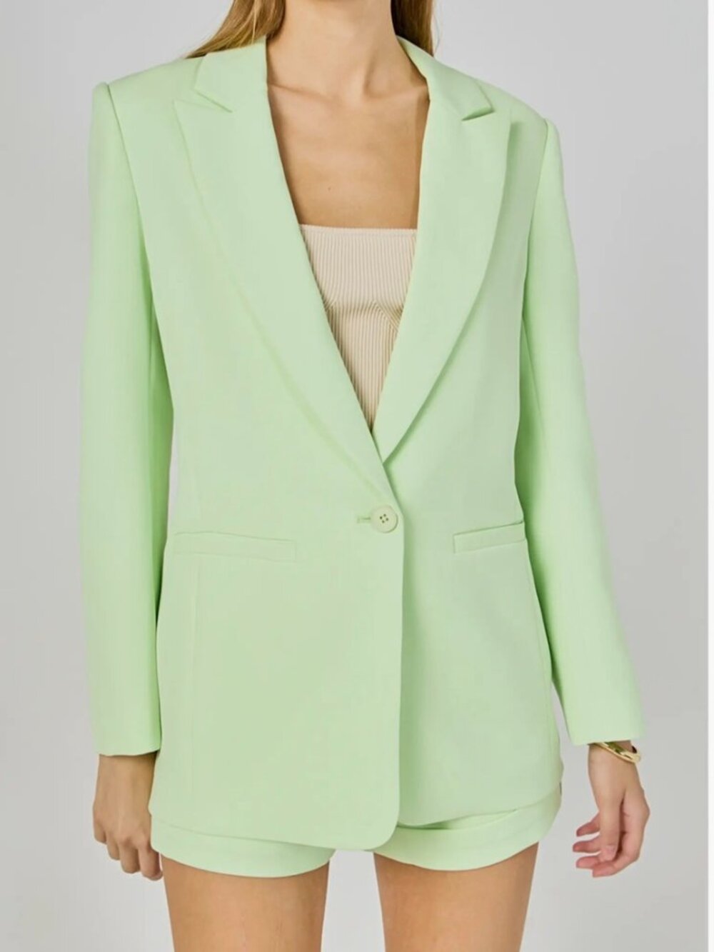 Endless Rose - Green Blazer